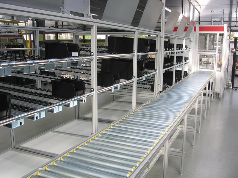 LIGNES ET ÎLOTS INTÉGRÉS<br />Ligne de préparation de commande