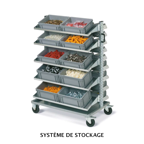 DIVISION MÉTALLIQUE<br />Système de Stockage