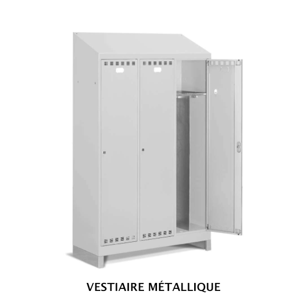 DIVISION MÉTALLIQUE<br />Vestiaire Métallique