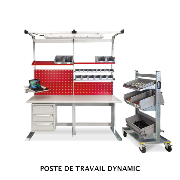 DIVISION MÉTALLIQUE<br />Poste de Travail DYNAMIC