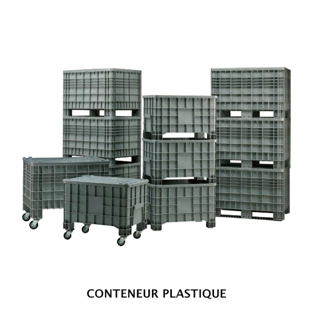 DIVISION PLASTIQUE<br />Conteneur Plastique